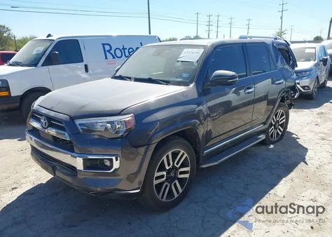 2021 Toyota 4Runner Limited из США, поврежденный, VIN JTEKU5JR3M5921446